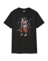 Samurai Bass Guitar Japanese Ukiyo-e Unisex T-shirt 8