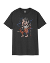 Samurai Bass Guitar Japanese Ukiyo-e Unisex T-shirt 8