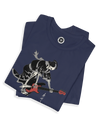 Samurai Skeleton Guitar Bass Japanese Ukiyo-e Classic Unisex T-Shirt 9