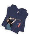 Samurai Trombone Japanese Ukiyo-e Unisex T-shirt No.2