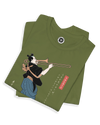 Samurai Trombone Japanese Ukiyo-e Unisex T-shirt No.2