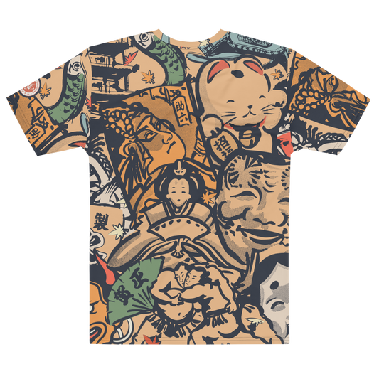 Japanese Culture All-over Print Men's T-shirt -