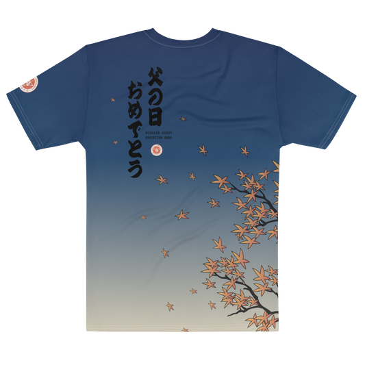 Happy Father's Day Japanese Ukiyo-e All-over Print Men's T-shirt -