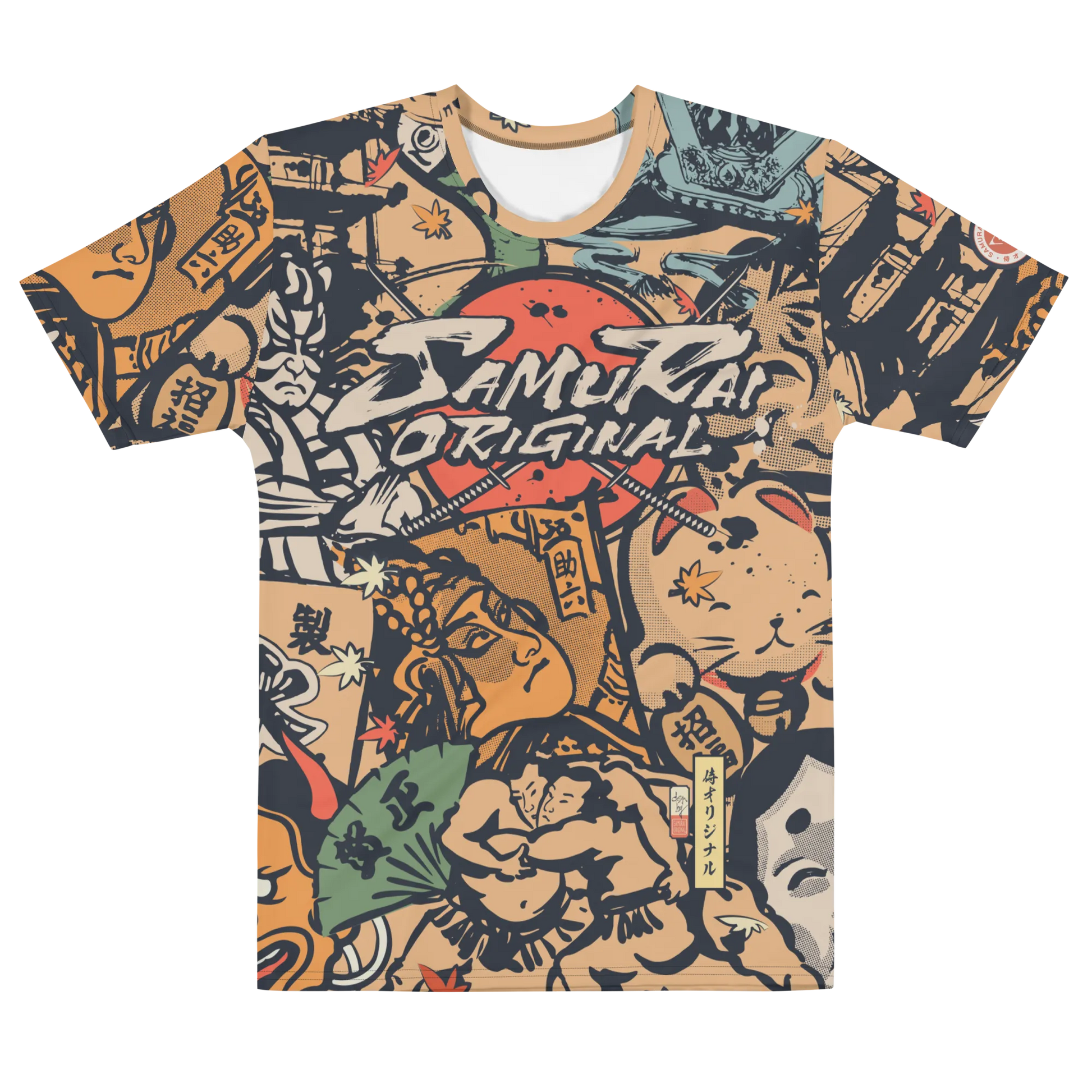 Japanese Culture All-over Print Men's T-shirt - XS