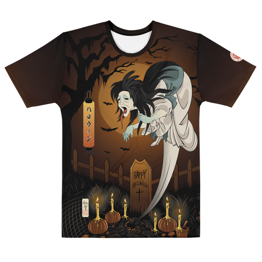 Halloween Horror Ghost Japanese Ukiyo-e All-over Print Men's T-shirt - XS