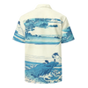 Landscape Ukiyo-e Japanese Ukiyo-e Hawaii Unisex button shirt