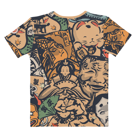 Japanese Culture All-over Print Women's T-shirt -