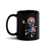 Samurai Basketball Player 4 Sport Ukiyo-e Black Glossy Mug