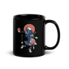 Samurai Basketball Player 4 Sport Ukiyo-e Black Glossy Mug