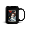 Halloween Pennywise Clown Ukiyo-e Black Glossy Mug