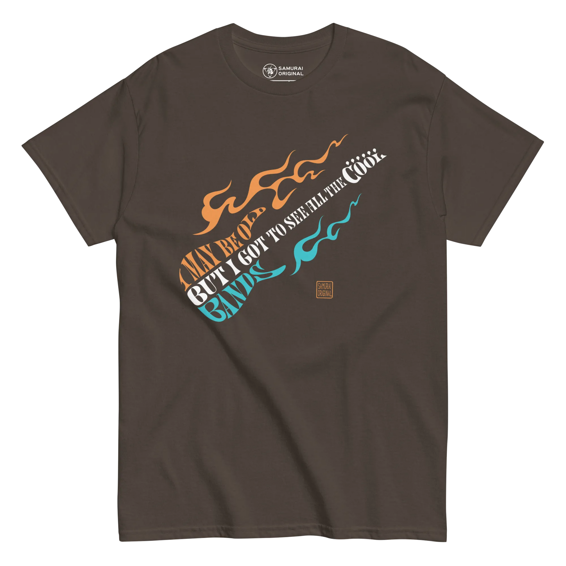 I May Be Old But I Got To See All The Cool Bands Men's Classic Tee - Dark Chocolate / S