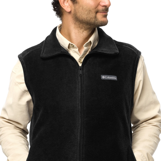 Crane Bird  Men’s Columbia fleece vest