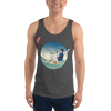 Samurai Kiteboarding Ukiyo-e Unisex Tank Top