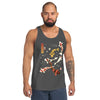 Koi Fish Japanese Ukiyo-e Men's Tank Top