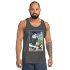 Samurai and Bonsai Tree Ukiyo-e Men's Tank Top