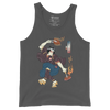 Samurai BBQ Barbecue Funny Ukiyo-e Men's Tank Top