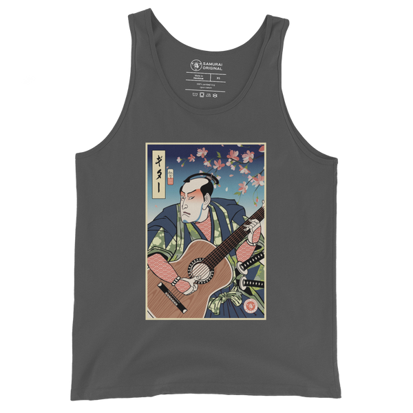 Samurai Guitar Player 2 Music Ukiyo-e Men's Tank Top