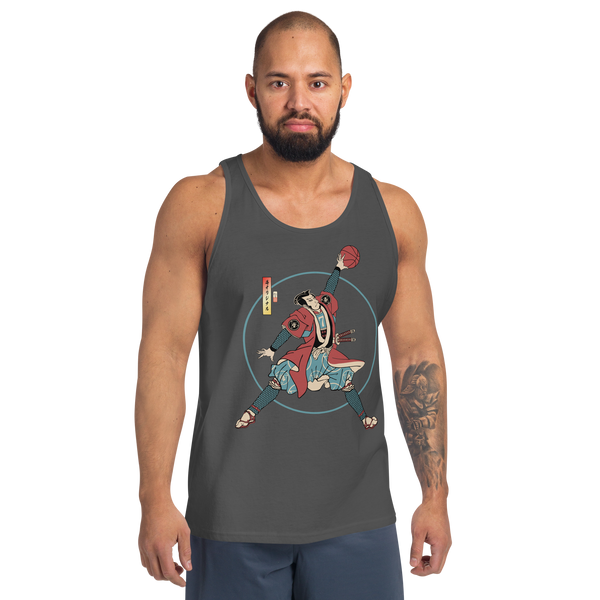 Samurai Basketball Player 3 Sport Ukiyo-e Men's Tank Top