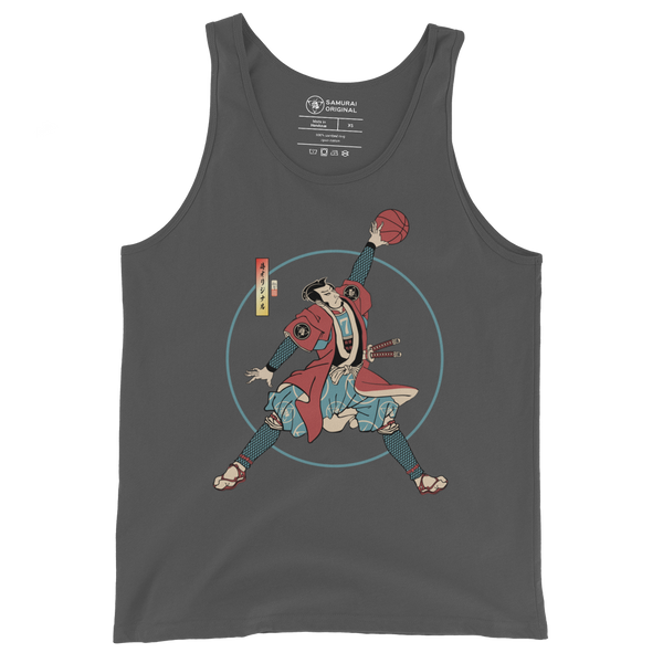 Samurai Basketball Player 3 Sport Ukiyo-e Men's Tank Top