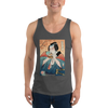 Samurai & Burger Fast Food Ukiyo-e Men's Tank Top