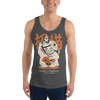 Halloween Cat Maneki Neko & Jason Voorhees Mask Men's Tank Top