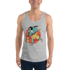 Samurai Play Bowling Ukiyo-e Men's Tank Top