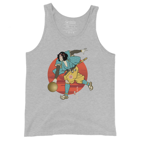 Samurai Play Bowling Ukiyo-e Men's Tank Top