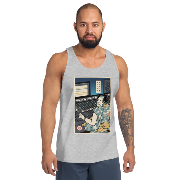 Samurai Audio Engineer Ukiyo-e Men's Tank Top