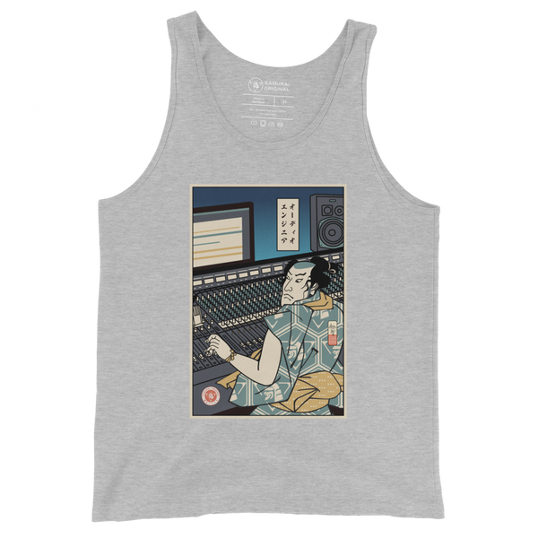 Samurai Audio Engineer Ukiyo-e Men's Tank Top