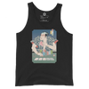 Samurai Pocker Ukiyo-e Unisex Tank Top