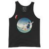 Samurai Kiteboarding Ukiyo-e Unisex Tank Top