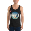 Samurai Kiteboarding Ukiyo-e Unisex Tank Top