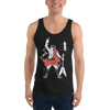 Samurai Rock and Roll Ukiyo-e Unisex Tank Top