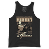 Samurai Guitar Quotes Japanese Ukiyo-e Men's Tank Top - Black / S