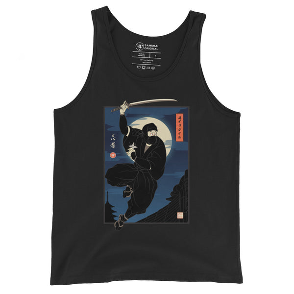 Ninja Japanese Ukiyo-e Men's Tank Top