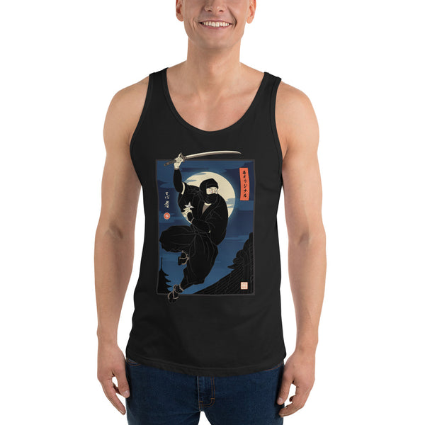 Ninja Japanese Ukiyo-e Men's Tank Top