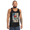 Samurai Rock Climbing Extreme Sport Ukiyo-e Men's Tank Top