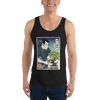 Samurai and Bonsai Tree Ukiyo-e Men's Tank Top