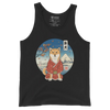 Dog Shiba Inu Samurai Ukiyo-e Funny Men's Tank Top