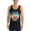 Dog Shiba Inu Samurai Ukiyo-e Funny Men's Tank Top