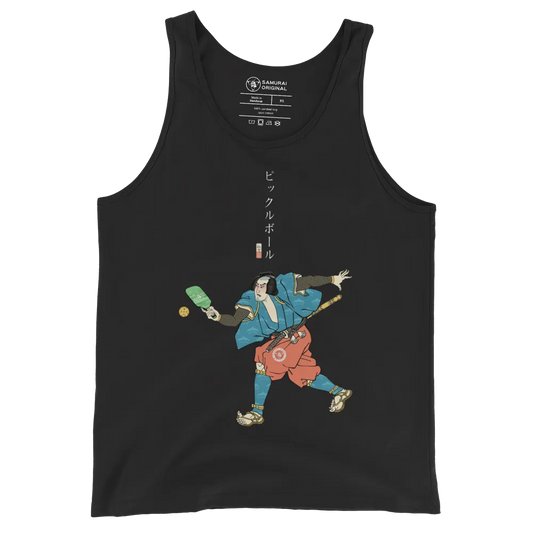 Samurai Play Pickleball Ukiyo-e Men's Tank Top