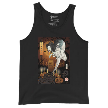 Halloween Horror Ghost Japanese Ukiyo-e Men's Tank Top