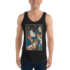 Samurai Ukulele String Instrument Ukiyo-e Men's Tank Top