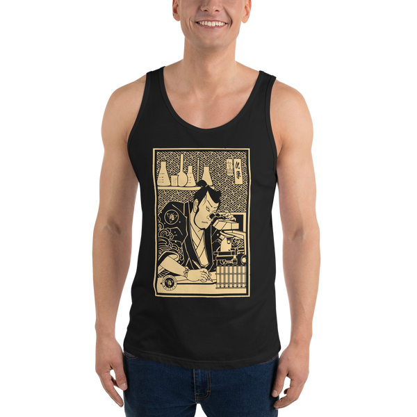 Samurai Chemistry Natural Science Ukiyo-e Men's Tank Top