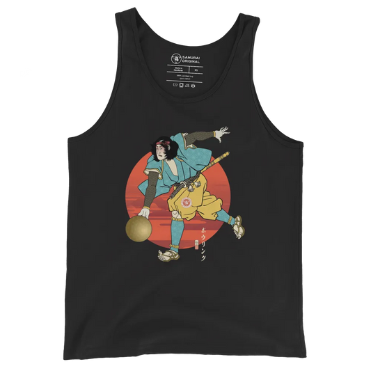 Samurai Play Bowling Ukiyo-e Men's Tank Top