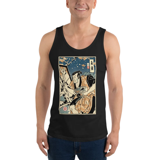 Samurai Painter Artist Ukiyo-e Men's Tank Top