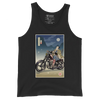 Samurai Chopper Motorcycle Ukiyo-e Unisex Tank Top