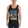 Samurai Chopper Motorcycle Ukiyo-e Unisex Tank Top