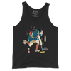 Samurai Play Curling Ukiyo-e Men's Tank Top