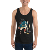 Samurai Play Curling Ukiyo-e Men's Tank Top